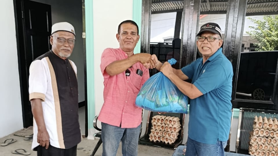 P3RI Salurkan Bantuan untuk Pensiunan PKS Terdampak Banjir di Langsa