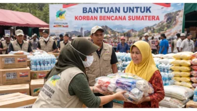 Kemensos Kebut Penyaluran Rp1,8 T Bansos Bencana di Tiga provinsi