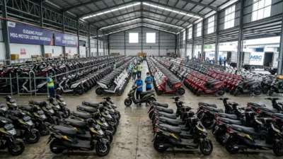 Kejagung Segel Gudang Sepeda Motor Listrik di Bogor