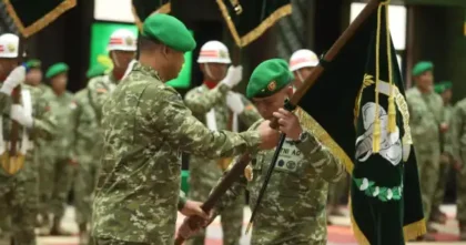 Brigjen TNI Mahesa Fitriadi Resmi Jabat Pangdam Iskdandar Muda
